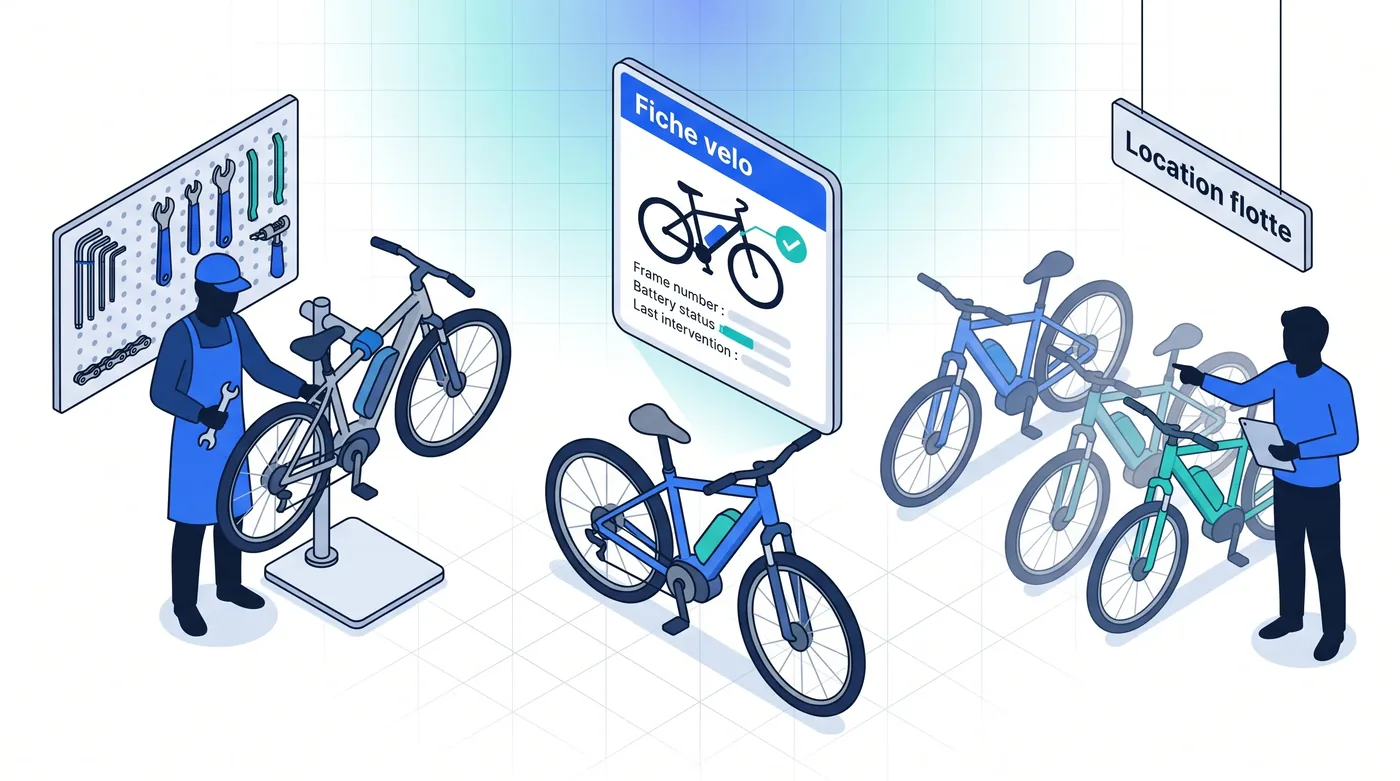 Logiciel GMAO & SAV Cycles & Vélos électriques