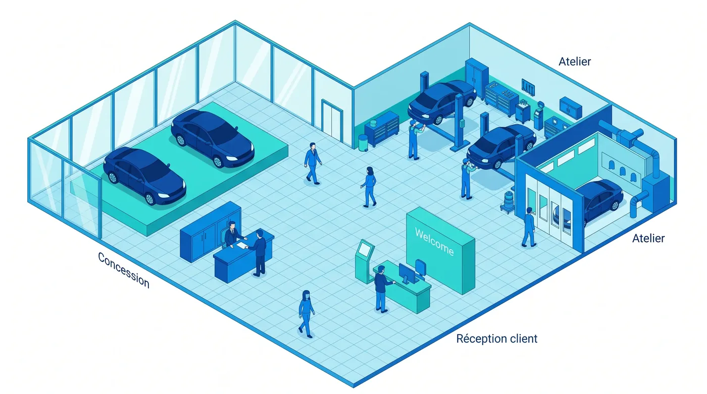 Logiciel GMAO & SAV Équipement automobile et Garage