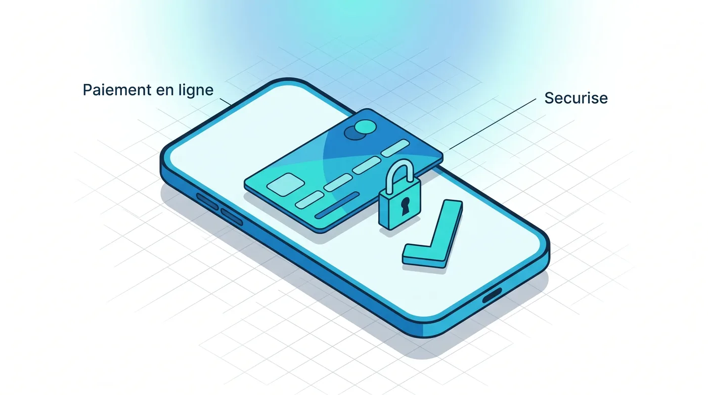 Encaissement en ligne sécurisé depuis le mobile Paiement en ligne sécurisé depuis l'application GMAO mobile Service 9000 en fin d'intervention