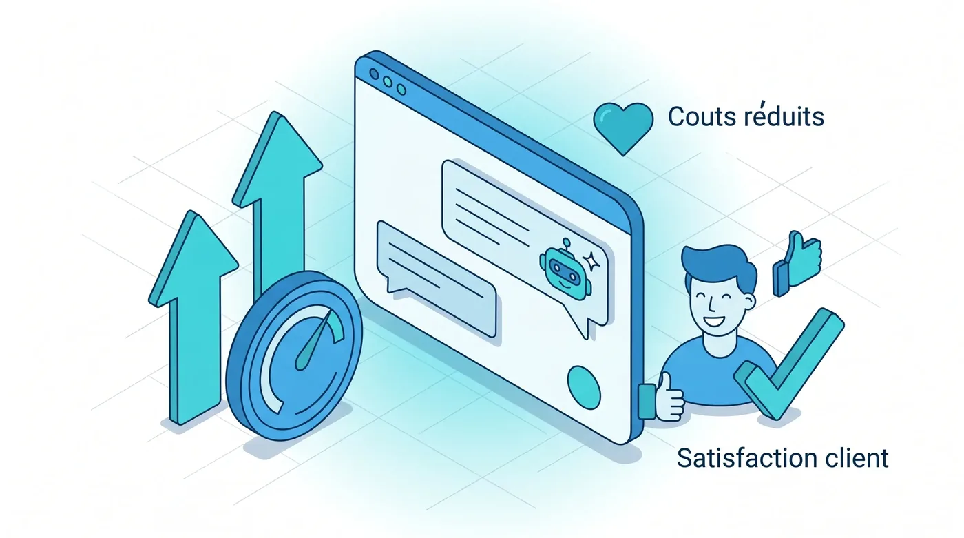 Hotline IA réduit les coûts du support et améliore la satisfaction client : helpdesk conversationnel assisté par l'intelligence artificielle Hotline IA réduit les coûts du support et améliore la satisfaction client : helpdesk conversationnel assisté par l'intelligence artificielle