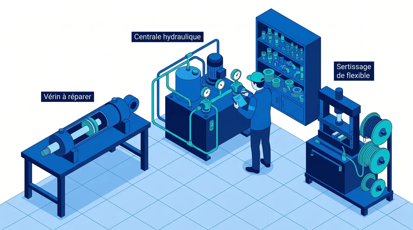 Logiciel GMAO & SAV Hydraulique et Pneumatique