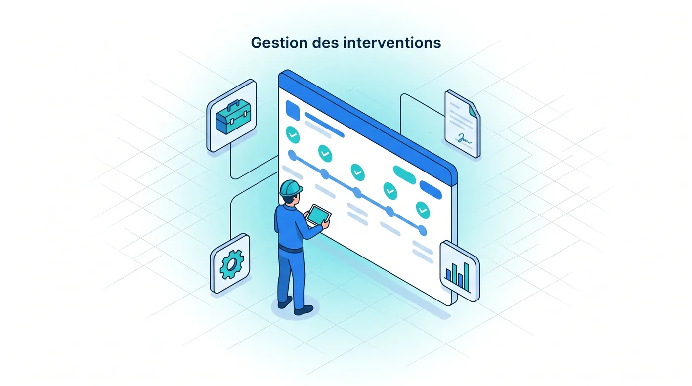 Gestion des interventions terrain sur chantier - Service 9000 Gestion des interventions terrain sur chantier - Service 9000