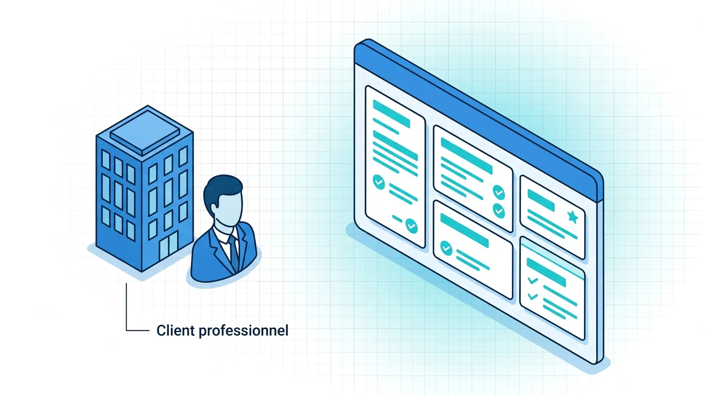 Portail web Client professionnel : contrats de maintenance, interventions, tickets, devis et enquête de satisfaction en ligne avec Service 9000.