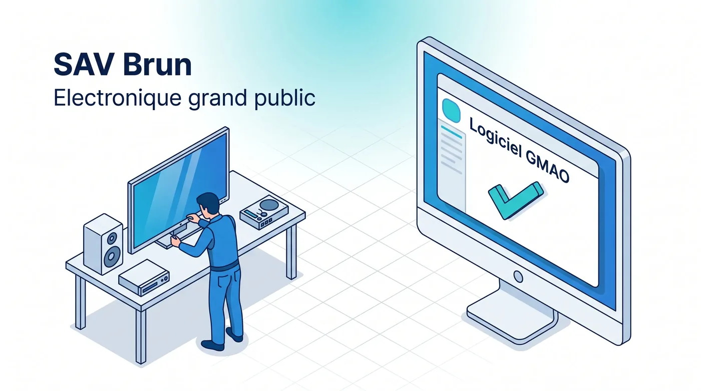 Logiciel SAV Brun - Électronique Grand Public