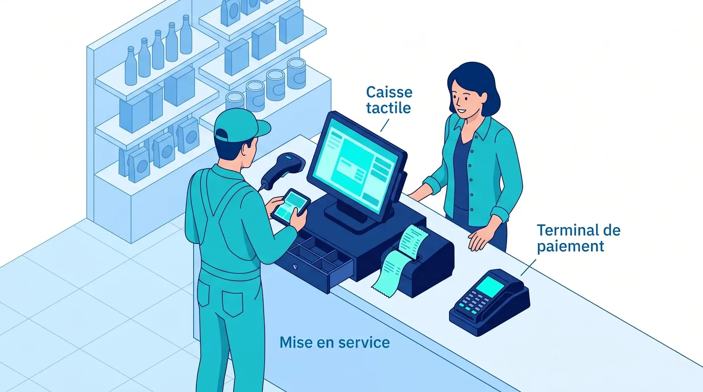 Logiciel GMAO & SAV Systèmes de caisse & TPE