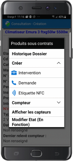Tags NFC pour la maintenance GMAO