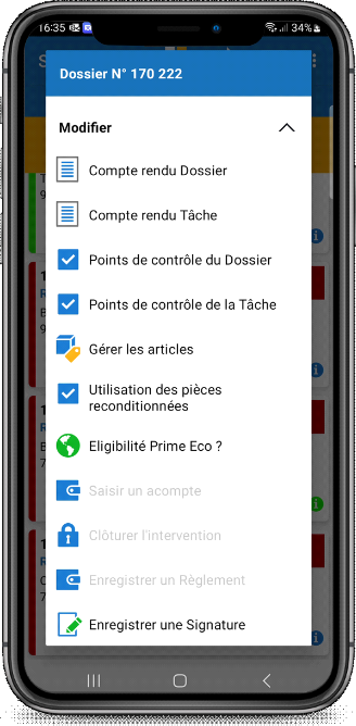 API Ecologic QualiRépar mobile